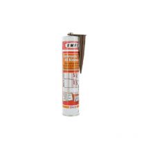 Mastic polyuréthane brun Emfi pu 40 bâtiment 300ml x 5