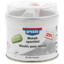 Mastic Pour Metal Gris 2k Sans Styrene 250g Presto