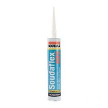 Mastic-colle Soudal Soudaflex 45FC - Noir - 300ml - 120666