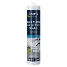 Mastic S545 Bain Cuisine Tous supports Bostik Blanc - 30615839