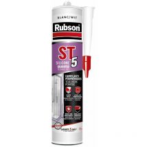 Rubson Mastic ST5 sanitaire multi-usages (cartouche 300 ml) - Cartouche de 300 ml - Multi usage - noir