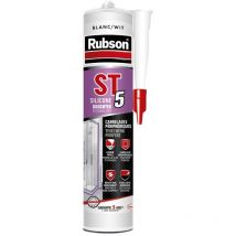 Mastic ST5 sanitaire multi-usages (cartouche 300 ml) - Cartouche de 300 ml - Multi usage - beige - Rubson