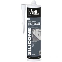Veritt - mastic silicone blanc 280ML cartouche 061005