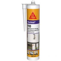 Seal 110 Menuiserie & Vitrage - Cartouche de 300 ml Noir - Sika