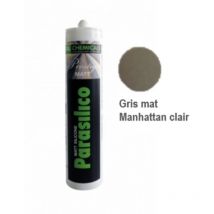 Dl Chemicals - Mastic silicone prestige mat - Teinte : Gris beton mat - dl
