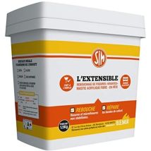 Enduit de rebouchage – 1 kg – Pâte acrylique fibrée – BEMR