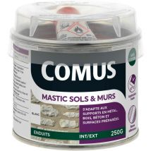 Mastic sols et murs blanc 250GR Comus