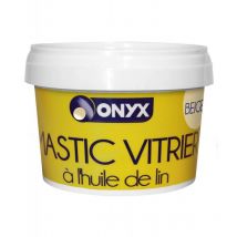 Mastic vitrier beige à l'huile de lin, 500g