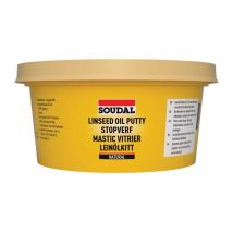Mastic à base de lin - 500 g - Mastic vitrier Soudal