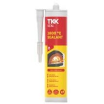 Mastice sigillante refrattario tekadom 1200°c - ml.300 grigio scuro 6 pezzi TKK