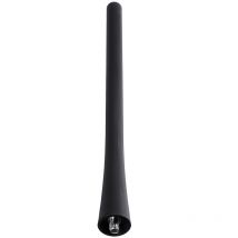 Augienb - Mât d'antenne universel de voiture noir mâle 7 '/17.7cm court 39151-T5R-305 en plastique ZebraA