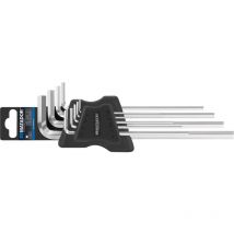 Schraubwerkzeuge 6 pans intérieurs Jeu de clés mâles coudées 1.5 mm, 2 mm, 2.5 mm, 3 mm, 4 mm, 5 mm, 6 mm, 8 mm, 10 mm 9 pièces X877431 - Matador