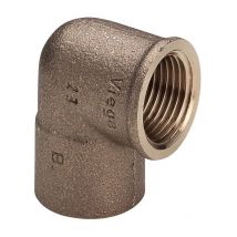 Angle 100667 15 mm x Rp 2000 /2, 90 degrés, bronze - Viega