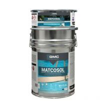 Matcosol piscine blanc 13,5L -Résine epoxy bi- Composant grande résistance au chlore GMC