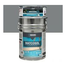 Matcosol piscine gris 13,5L -Résine epoxy bi- Composant grande résistance au chlore GMC
