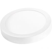 Led downlight rond surface blanche 18w puce Samsung lumière neutre - Matel