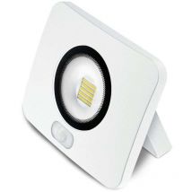 Matel Led-projektor Weiß Ip65 Sensor 50w Kalt