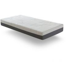 Xaluca - Matelas 90X160 air latex Épaisseur 20 cm déhoussable, noyau en latex 100%