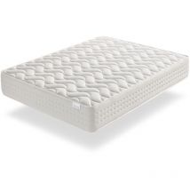 Matelas 140x200 cm à mémoire de forme 7 zones de Confort 25cm hauteur modèle Visco Imperial