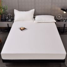 Yidatong - Surmatelas 140 x 200 - Blanc,pour Matelas épais 20-30 cm - Pur coton, doux pour la peau et confortable