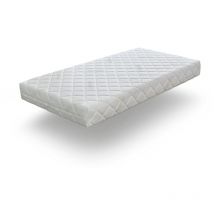 Xaluca - Matelas 90X180 visco soja Épaisseur 18 cm Déhoussable, Mémoire de forme Tissu Bambou