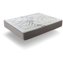 Matelas Mousse Ecologique 135X190 airsystem privilege, Epaisseur 30 cm, Mousse Recyclee. Excellente ergonomie et respirabilité