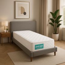 Provence Literie - Matelas 70x190 x 21 cm - Très Ferme - Aertech+ 35 Kg/m3 hr Haute Densité - - 5 Zones de Confort