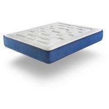 Xaluca - Matelas 160X200 memolatex Épaisseur 25 cm Mousse hr et Látex,Ferme, 2 Face été/hiver
