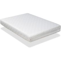 Matelas 200X200 spring ferme Epaisseur 22 cm Dehoussable - Memoire de forme -Mousse de haute densite- Tres ferme