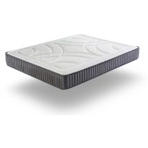 Xaluca - Matelas 150X180 versailles Épaisseur 24 cm - Mousse haute densité - Système Multi-Zones de confort