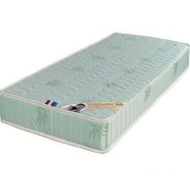 Matelas 19 cm 120x200 Mousse rembourrage 100 % polesther - âme 100 % polyuréthane poli lattex Indéformable Soutien Ferme + Protège Matelas + Oreiller