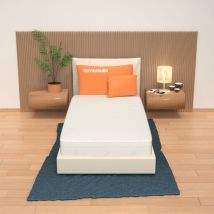 Matelas 70x160 pour Lit Junior Haut 14 cm - Revêtement en Aloe Vera Plus
