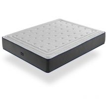 Matelas 135X200 olympo spring, Epaisseur 30 cm, Moussee a memoire, ressorts, ergonomique et respirant. Fermeté 3/5 Moyenne