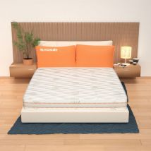 Miasuite - Matelas 170x200 multicouche, Mousse à mémoire de forme, 25 cm - Déhoussable , 100% Aloe Vera Piuma