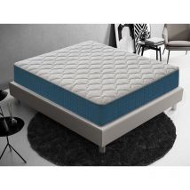 Matelas à mémoire de forme Ilovesleep 140x190 - 30 cm de hauteur - Orthopédique - Anatomique - Antibactérien - Anti-acarien
