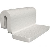 Matelas 90x190 pour canapé-lit, avec prèdécoupe à 60 cm.