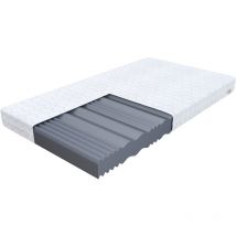 Matelas 160x200 triest max mousse spécialement profilée - le soutien parfait de la colonne vertébrale