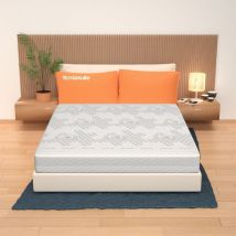 Miasuite - Matelas 170x190 déhoussable, hauteur 20 cm - Indéformable, à 7 zones différenciées Enduro