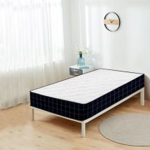 Matelas 90x190cm - Épaisseur 12 cm - Matelas Mémoire de Forme pour Lit Adulte et Enfant - Zones de Confort Mousse Mémoire Adaptative