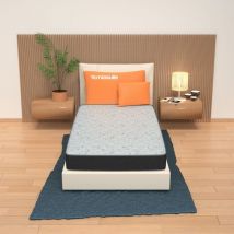 Matelas 90x200 Haut 13 cm, en Mousse, Pliable Summit