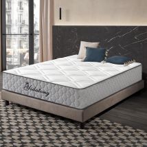 Matelas 90x190 cm Premium - YIDATONG - Épaisseur 25cm - Mémoire de forme - Ressorts ensachés - 7 Zones - Matelas Perfect Sleep