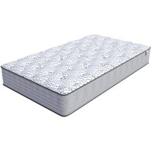 Matelas 90x200 oslo mousse mémoire de forme bubblegum et mousse naturalis - épaisseur 29 cm