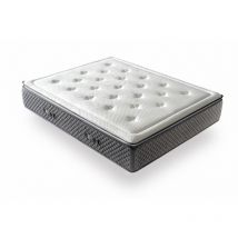 Dagostino Home - Matelas Mousse 140x190 - Ferme - Réversible - Côté Été/hiver - H30 Cm