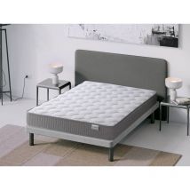 Moisury - Matelas à Mémoire de Forme 160x200 Hybrid 20 cm d'épaisseur Low Cost Haut de Gamme Fermeté Moyenne