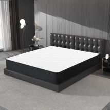 Colchón de Muelles 140x190cm - Grosor 20 cm - Colchón de Muelles con Espuma - para dos personas