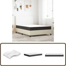 Matelas à ressorts bonnell moyen 140x200 cm - Matelas à Ressorts - Matelas Bonnell - Matelas Double - Matelas Confortable - Matelas Support
