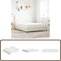Matelas à ressorts bonnell moyen 160x200 cm - Matelas à Ressorts - Matelas Bonnell - Matelas Double - Matelas Confortable - Matelas Support