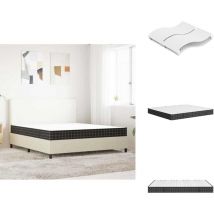 Matelas à ressorts bonnell moyen 180x200 cm - Matelas À Ressorts - Matelas Bonnell - Matelas Double - Matelas Confortable - Matelas Support