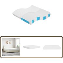 Matelas à ressorts ensachés dureté moyenne 200x200 cm - Matelas - Matelas à Ressorts - Matelas Ensachés - Literie - Sommier