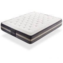 Ikon Sleep - Matelas à ressorts ensachés Elite Wellness 30cm 80x180 cm